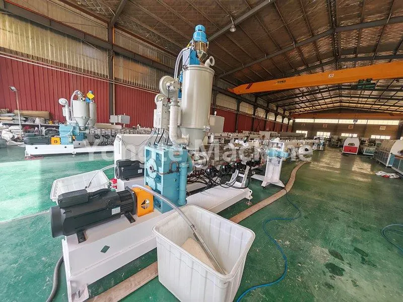 আলজেরিয়ান ক্লায়েন্টদের জন্য ইয়ংটে 16-63 মিমি পিপিআর থ্রি-লেয়ার পাইপ এক্সট্রুশন লাইন সফলভাবে কমিশনিং এবং গ্রহণযোগ্যতা সম্পন্ন করেছে