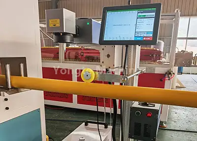Pe Pipe laser printing Machine