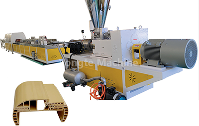 WPC door frame extrusion line - WPC Door Jamb Profile Forming