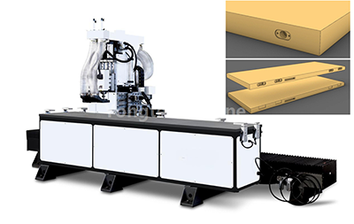 Auto drilling hole machine - Automatic Hole Drilling for WPC Door Installation