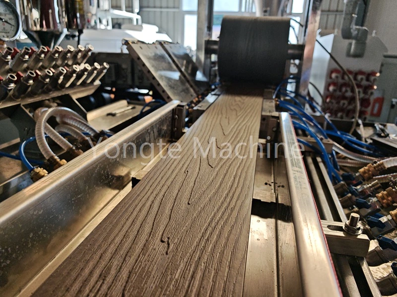Yongte outdoor WPC profile production line