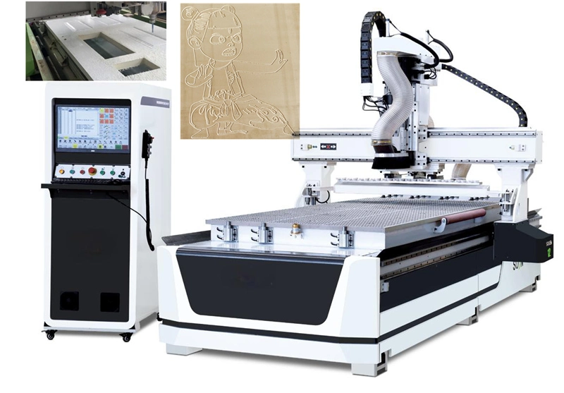 WPC দরজা CNC খোদাই মেশিন